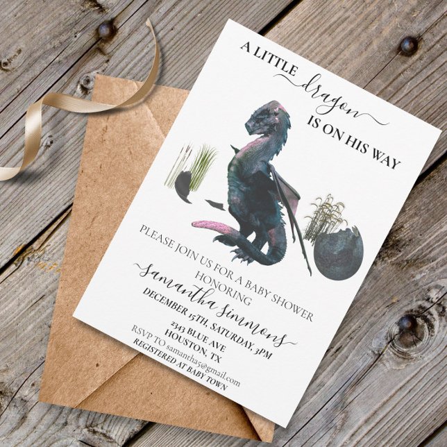 Convite Fantasia de Chá de fraldas de Ovo com Chapéu de Dr (Criador carregado)