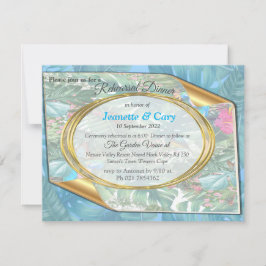 Convite Fantasia Whimsical World com Flavor Tropical