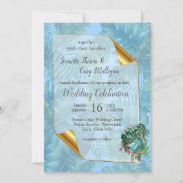 Convite Fantasia Whimsical World com Flavor Tropical
