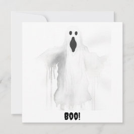 Convite Fantasma Assustador