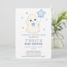 Fantasma Little Boo | Churrasco de Bebê de Hallowe