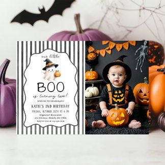 Convite Fantasminha de Halloween da Little Boo faz 2 anos