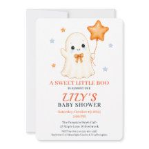 Fantasminha Little Boo | Chás de Bebê de Halloween