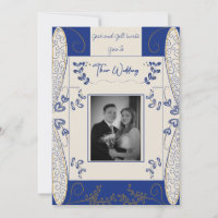 Fantasy Fairy Weditation em Azul e Dourado