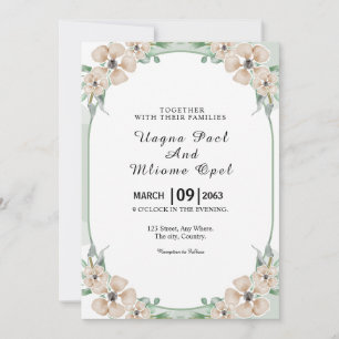 Convite Fantasy Flor Belinda Design