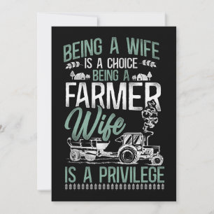 Convite Farmer, Esposa Trator Vintage Sendo Esposa I