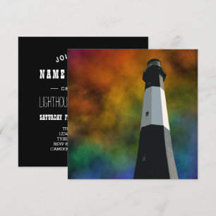 Convite farol da estação de Tybee Island