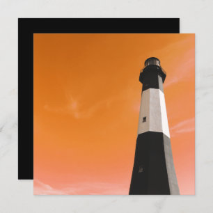 Convite farol da ilha tybee