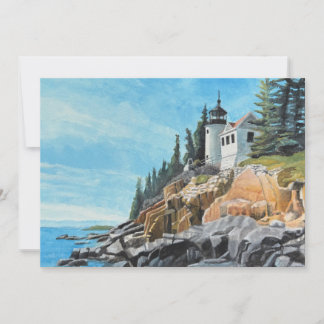 Convite Farol de Bass Harbor