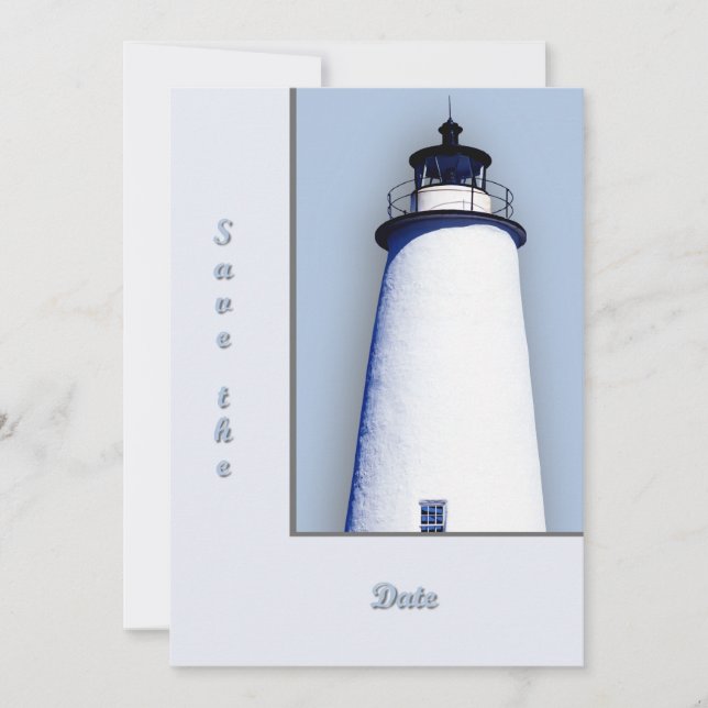 Convite Farol de Ocracoke (Frente)