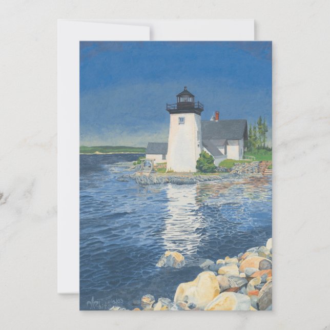 Convite Farol Grindle Point (Frente)