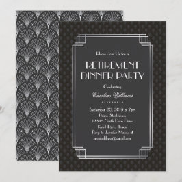 Convite Fãs de Prata - Fãs de Arte Deco