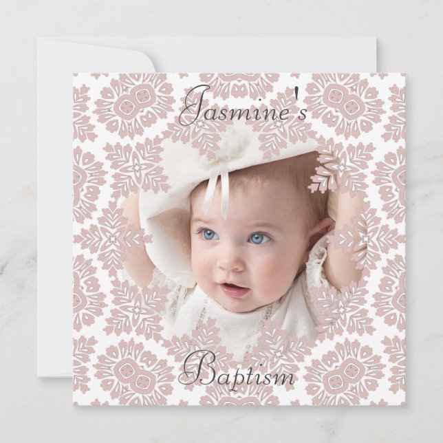 Convite fascinado da foto (Frente)