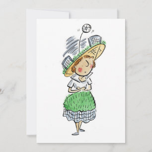 Convite Fashion de futebol