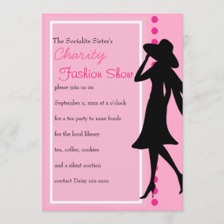 Convite Fashion Silhouettes