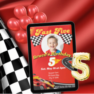 Convite Fast Five, Picture Racing 5º Aniversário