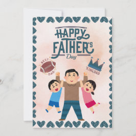 Convite Father's day best dad