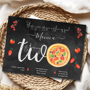 Convite Fatia de diversão, segundo aniversário