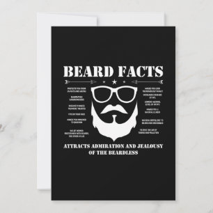 Convite Fatos sobre Barba
