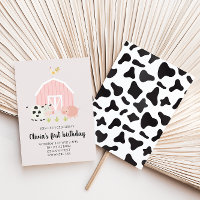 Fazenda animal celeiro rosa aniversário