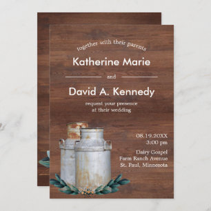 Convite Fazenda Russo Do País Antigo