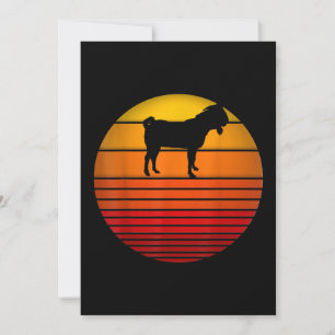 Convite Fazendeiro Vintage Retro Pôr do Sol Engraçado Faze
