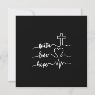 Convite Fé Esperança Amor