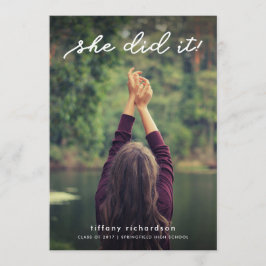 Convite Fê-lo que festa de formatura de | convidam com