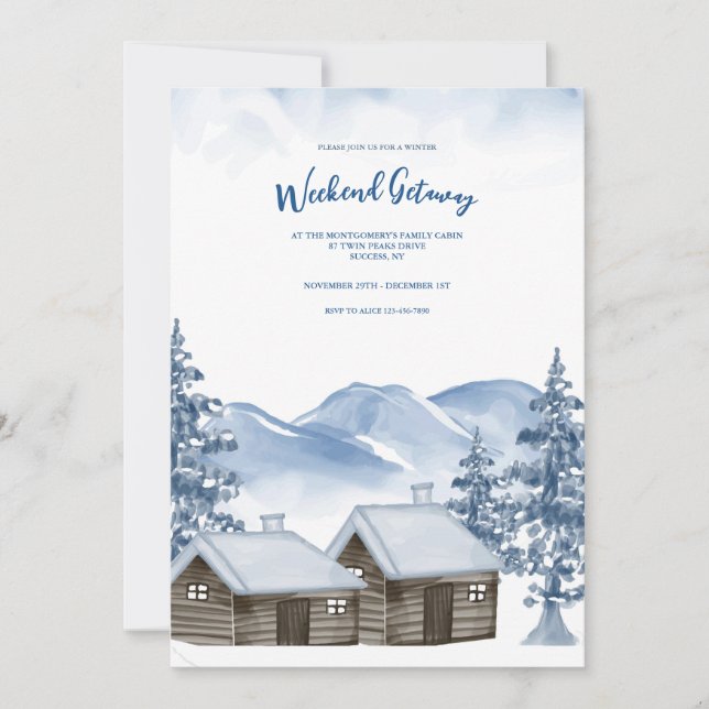 Convite Febre da cabina (Frente)