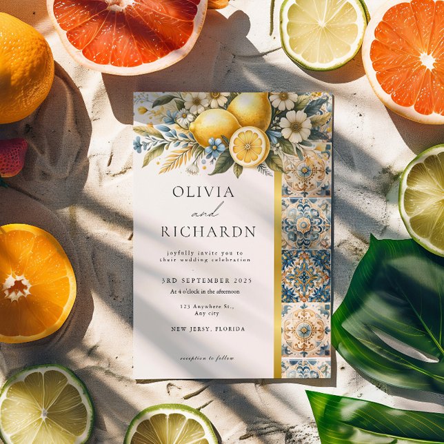 Convite Febre de Azulejo do Mediterrâneo: italiano Positan (Criador carregado)