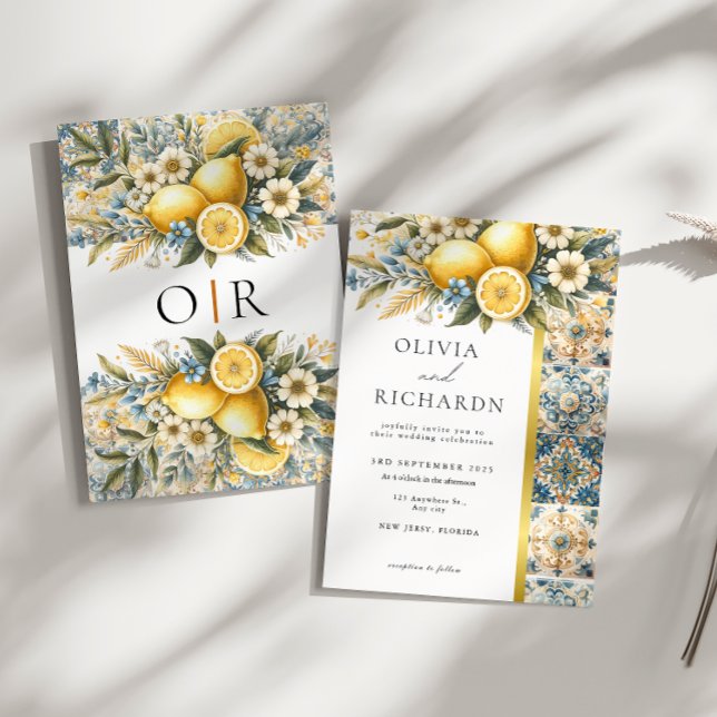 Convite Febre de Azulejo do Mediterrâneo: italiano Positan (Criador carregado)