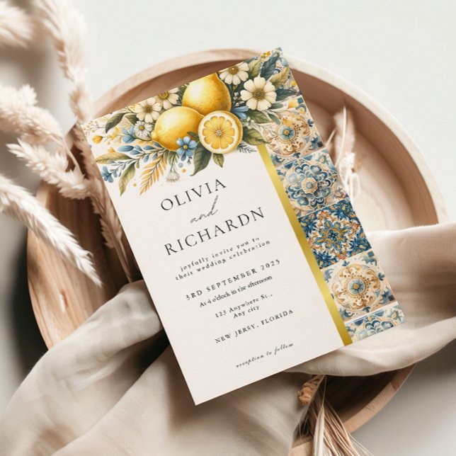 Convite Febre de Azulejo do Mediterrâneo: italiano Positan (Criador carregado)