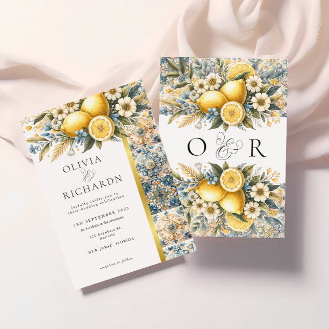 Convite Febre de Azulejo do Mediterrâneo: italiano Positan (Criador carregado)