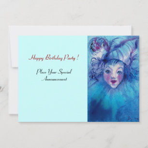 CONVITE FECHADO EM AZUL