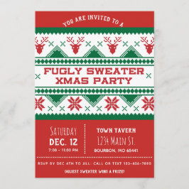 Convite feio da festa de Natal