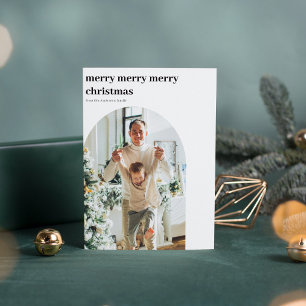 Convite Feira de Fotografias Mínima Moderna Feliz Natal