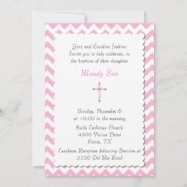 Convite feito sob encomenda cor-de-rosa do