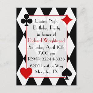 Convite feito sob encomenda do aniversário da