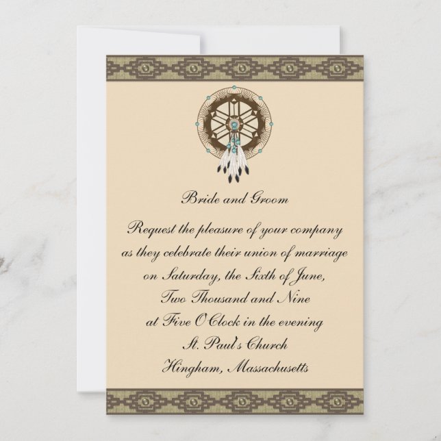 Convite feito sob encomenda do casamento de (Frente)