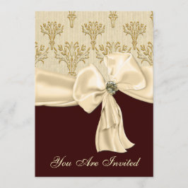 Convite feito sob encomenda elegante do jantar de