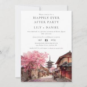 Convite Felicidade Eterna Casamento em Kyoto Japão