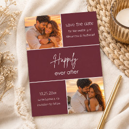 Convite Felicidade Eterna Depois do Casamento Foto Persona