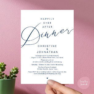 Convite Felicidade Eterna Depois do Jantar, Casamento Româ
