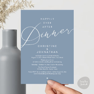 Convite Felicidade Eterna Depois do Jantar, Casamento Româ