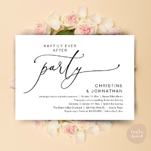 Convite Felicidade Eterna Jantar de Casamento Festa Dançan