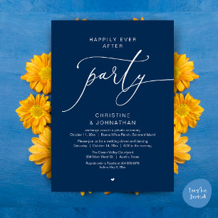 Convite Felicidade Eterna Jantar de Casamento Festa Dançan