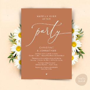 Convite Felicidade Eterna Jantar de Casamento Festa Dançan