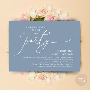 Convite Felicidade Eterna Jantar de Casamento Festa Dançan