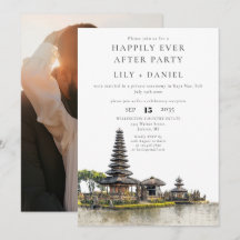 Felicidade Para Sempre Após Casamento em Bali Foto