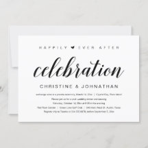 Felicidade Para Sempre, Festa de Casamento Intimis